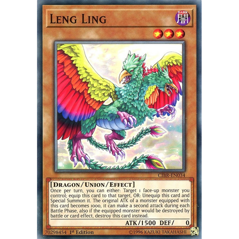 Yu-Gi-Oh TCG CIBR-EN034 C Leng Ling Circuit Break