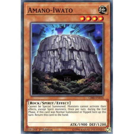 Yu-Gi-Oh TCG CIBR-EN036 C Amano-Iwato Circuit Break