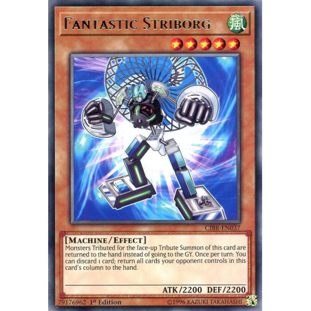Yu-Gi-Oh TCG CIBR-EN037 R Fantastic Striborg Circuit Break