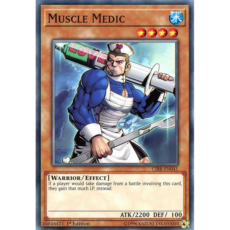 Yu-Gi-Oh TCG CIBR-EN041 C Muscle Medic Circuit Break