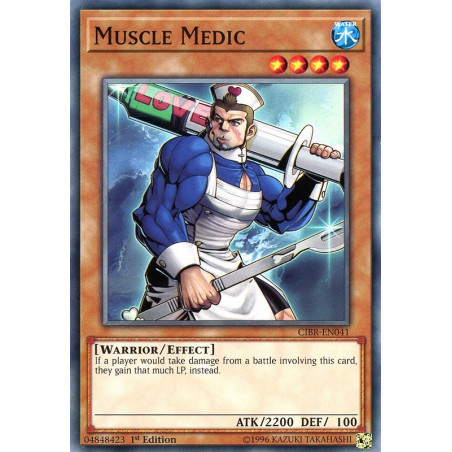 Yu-Gi-Oh TCG CIBR-EN041 C Muscle Medic Circuit Break