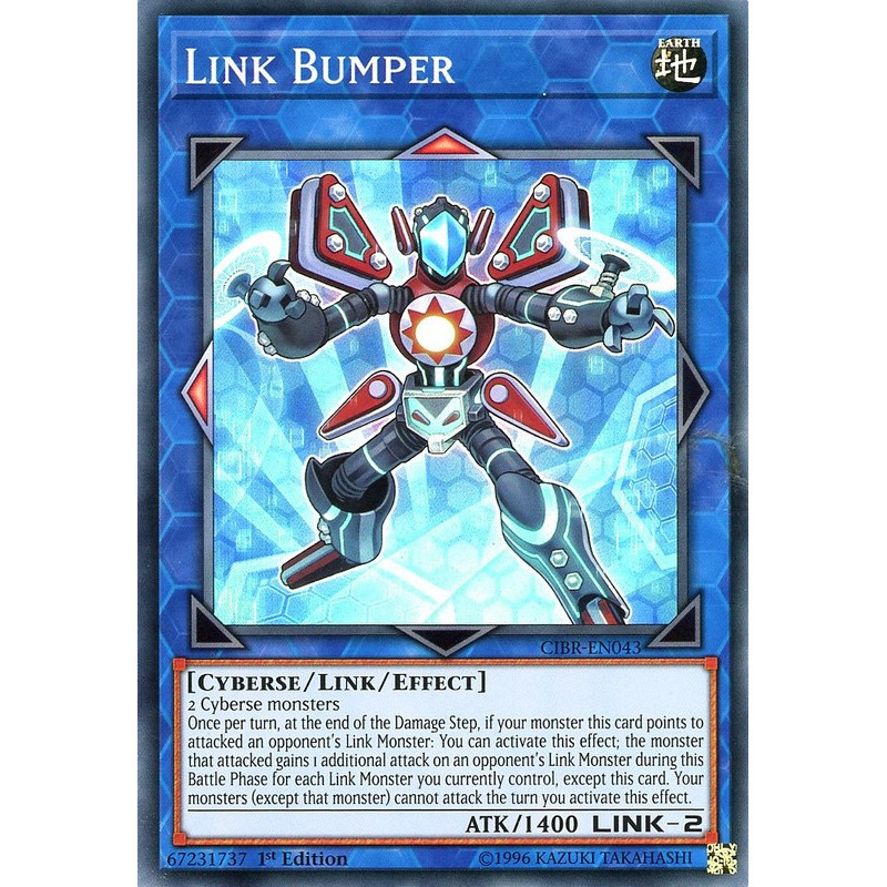 Yu-Gi-Oh TCG CIBR-EN043 SR Link Bumper Circuit Break