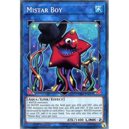 Yu-Gi-Oh TCG CIBR-EN052 C Mistar Boy Circuit Break