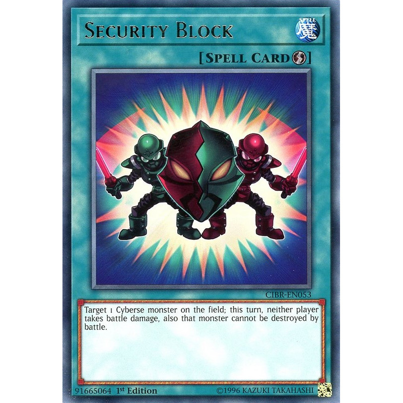 Yu-Gi-Oh TCG CIBR-EN053 R Security Block Circuit Break