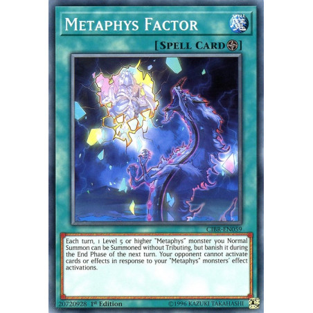 Yu-Gi-Oh TCG CIBR-EN059 C Metaphys Factor Circuit Break