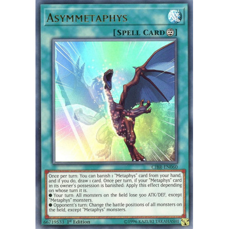 Yu-Gi-Oh TCG CIBR-EN060 UR Asymmetaphys Circuit Break