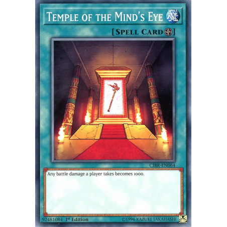 Yu-Gi-Oh TCG CIBR-EN064 C Temple of the Mind's Eye Circuit Break