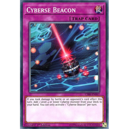 Yu-Gi-Oh TCG CIBR-EN067 C Cyberse Beacon Circuit Break