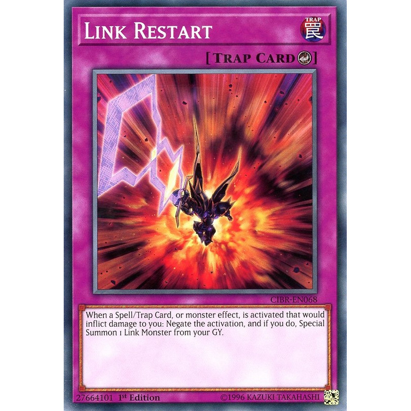 Yu-Gi-Oh TCG CIBR-EN068 C Link Restart Circuit Break
