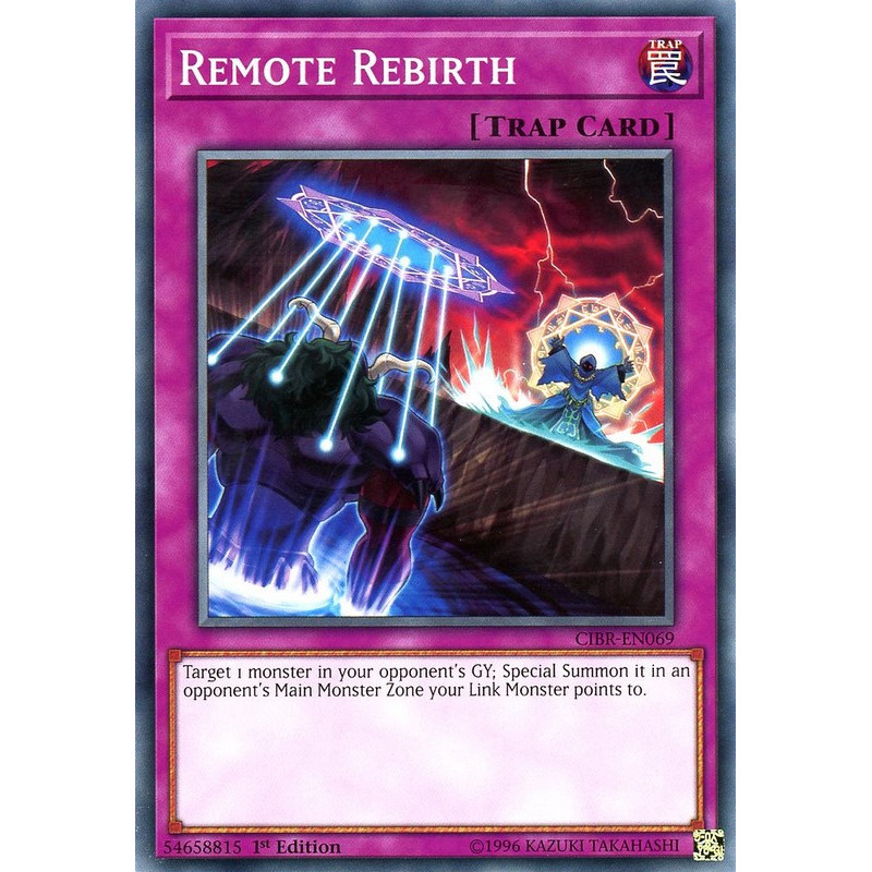 Yu-Gi-Oh TCG CIBR-EN069 C Remote Rebirth Circuit Break