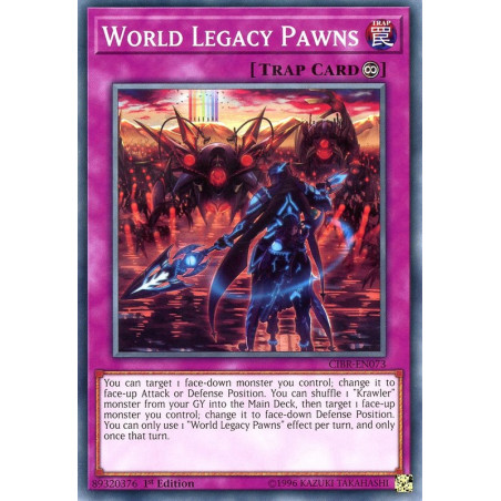 Yu-Gi-Oh TCG CIBR-EN073 C World Legacy Pawns Circuit Break