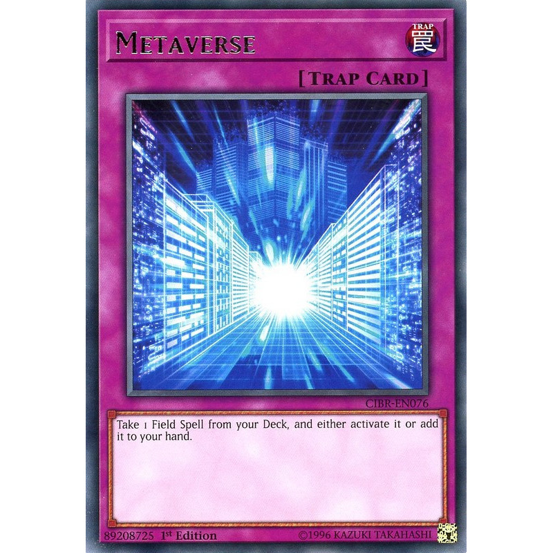 Yu-Gi-Oh TCG CIBR-EN076 R Metaverse Circuit Break