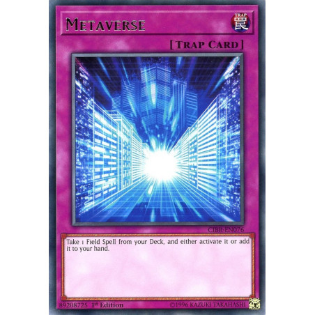 Yu-Gi-Oh TCG CIBR-EN076 R Metaverse Circuit Break