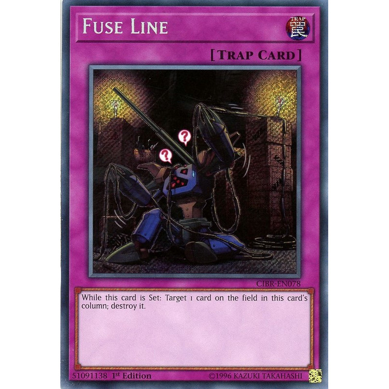 Yu-Gi-Oh TCG CIBR-EN078 SE Fuse Line Circuit Break