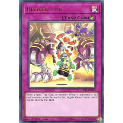 Yu-Gi-Oh TCG CIBR-EN079 UR Broken Line Circuit Break