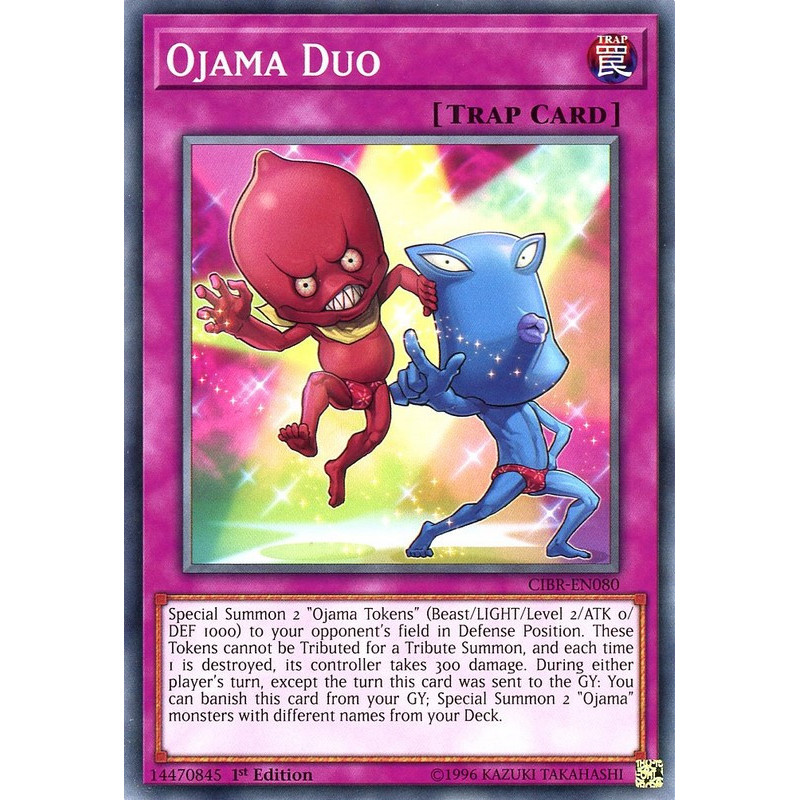 Yu-Gi-Oh TCG CIBR-EN080 C Ojama Duo Circuit Break