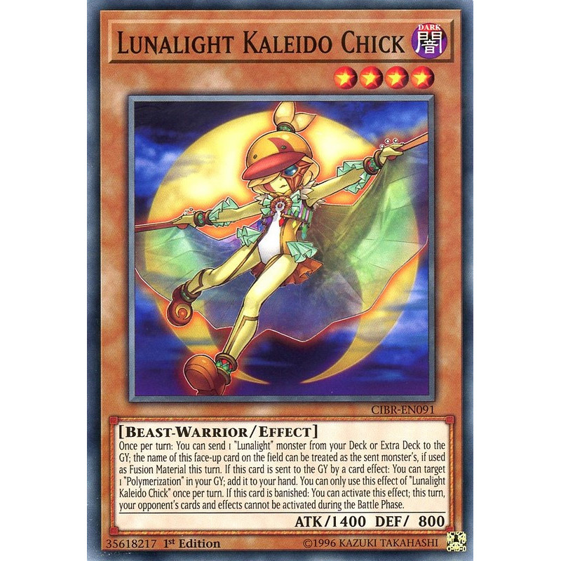 Yu-Gi-Oh TCG CIBR-EN091 C Lunalight Kaleido Chick Circuit Break