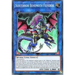 Yu-Gi-Oh TCG CIBR-EN098 SR Subterror Behemoth Fiendess Circuit Break
