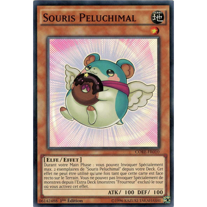 Yu-Gi-Oh TCG CORE-FR010 SR Souris Peluchimal Choc des Rebellions