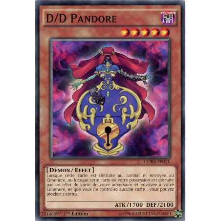 Yu-Gi-Oh TCG CORE-FR011 C D/D Pandore Choc des Rebellions