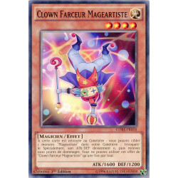 Yu-Gi-Oh TCG CORE-FR018 C Clown Farceur Mageartiste Choc des Rebellions