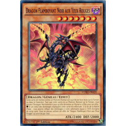Yu-Gi-Oh TCG CORE-FR020 SR Dragon Flamboyant Noir aux Yeux Rouges Choc des Rebellions