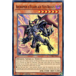 Yu-Gi-Oh TCG CORE-FR023 SR Archdémon d'Éclairs aux Yeux Rouges Choc des Rebellions
