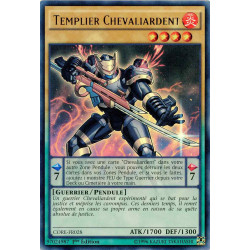 Yu-Gi-Oh TCG CORE-FR028 UR Templier Chevaliardent Choc des Rebellions