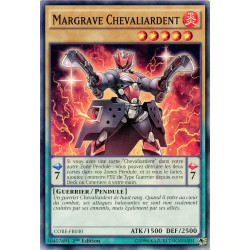 Yu-Gi-Oh TCG CORE-FR030 C Margrave Chevaliardent Choc des Rebellions