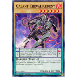 Yu-Gi-Oh TCG CORE-FR031 C Galant Chevaliardent Choc des Rebellions