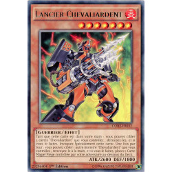 Yu-Gi-Oh TCG CORE-FR032 R Lancier Chevaliardent Choc des Rebellions