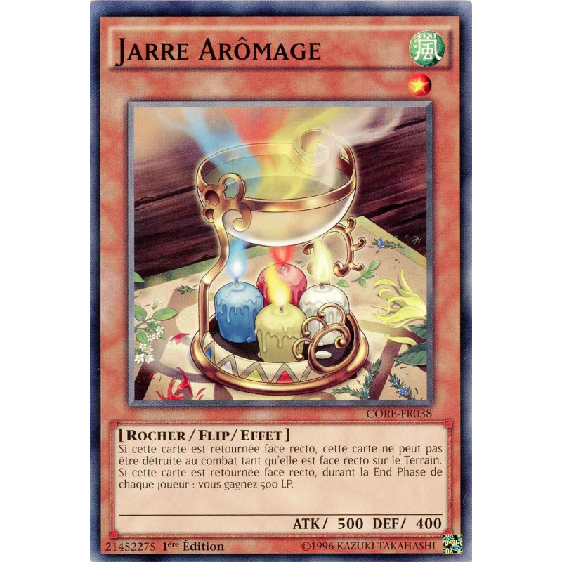 Yu-Gi-Oh TCG CORE-FR038 C Jarre Arômage Choc des Rebellions