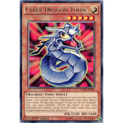 Yu-Gi-Oh TCG CORE-FR043 R Cyber Dragon Toon Choc des Rebellions