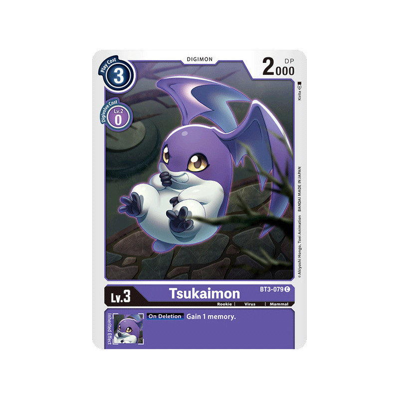 Digimon_TCG_BT3-079_Tsukaimon_Common_Union_Impact_Card_Game