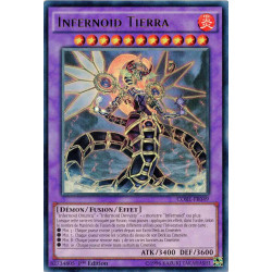 Yu-Gi-Oh TCG CORE-FR049 UR Infernoid Tierra Choc des Rebellions