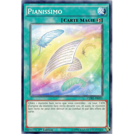 Yu-Gi-Oh TCG CORE-FR055 C Pianissimo Choc des Rebellions