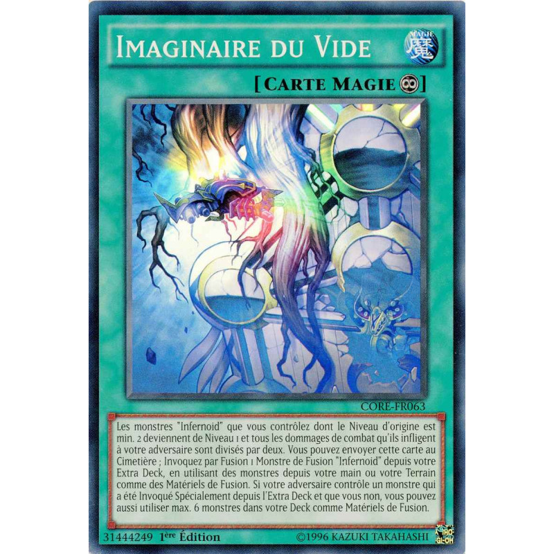 Yu-Gi-Oh TCG CORE-FR063 SR Imaginaire du Vide Choc des Rebellions