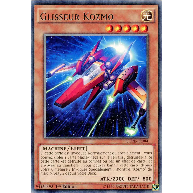 Yu-Gi-Oh TCG CORE-FR084 R Glisseur Kozmo Choc des Rebellions