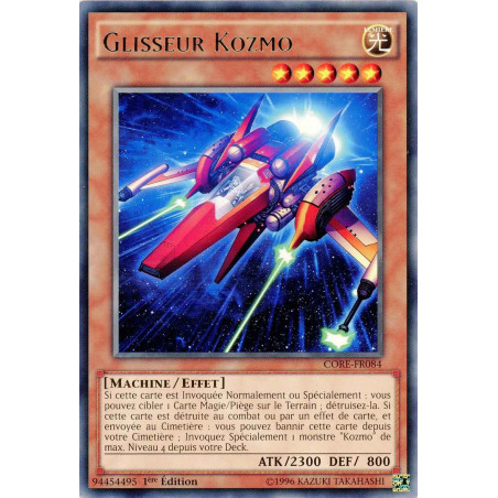 Yu-Gi-Oh TCG CORE-FR084 R Glisseur Kozmo Choc des Rebellions
