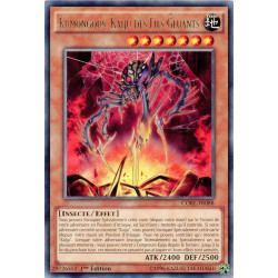 Yu-Gi-Oh TCG CORE-FR088 R Kumongous, Kaiju des Fils Gluants Choc des Rebellions