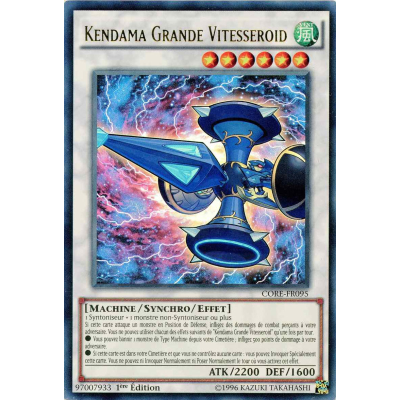 Yu-Gi-Oh TCG CORE-FR095 UR Kendama Grande Vitesseroid Choc des Rebellions