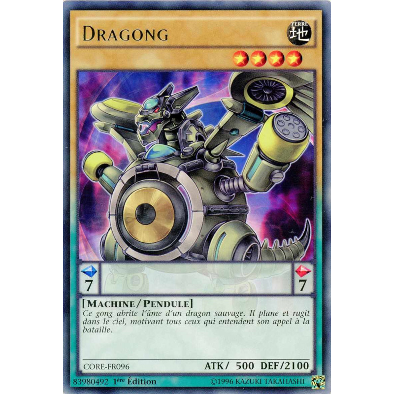 Yu-Gi-Oh TCG CORE-FR096 R Dragong Choc des Rebellions