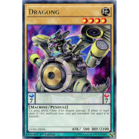 Yu-Gi-Oh TCG CORE-FR096 R Dragong Choc des Rebellions