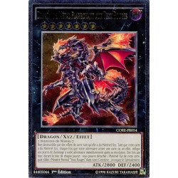 Yu-Gi-Oh TCG CORE-FR054 UL Dragon de Métal Flamboyant aux Yeux Rouges Choc des Rebellions