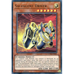Yu-Gi-Oh TCG COTD-EN005 UR Salvagent Driver Code of the Duelist