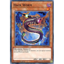 Yu-Gi-Oh TCG COTD-EN012 C Hack Worm Code of the Duelist