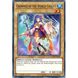 Yu-Gi-Oh TCG COTD-EN018 C Crowned by the World Chalice Code of the Duelist