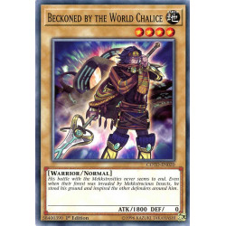 Yu-Gi-Oh TCG COTD-EN020 C Beckoned by the World Chalice Code of the Duelist