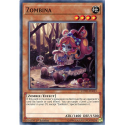 Yu-Gi-Oh TCG COTD-EN033 C Zombina Code of the Duelist