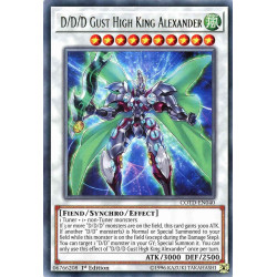 Yu-Gi-Oh TCG COTD-EN040 R D/D/D Gust High King Alexander Code of the Duelist
